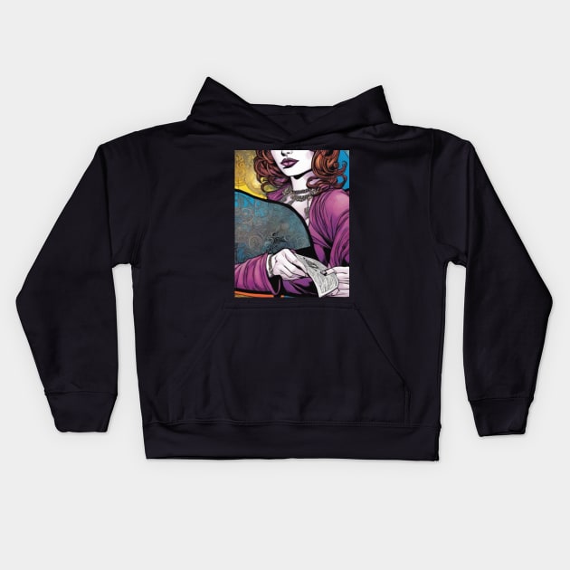 Illusion Kids Hoodie by PrintDrapes